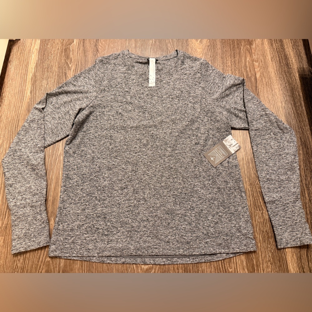 Oiselle Grey Lux Long Sleeve